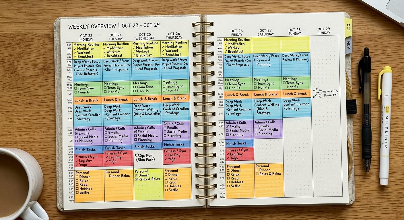 Timemanagement teknikker der faktisk virker